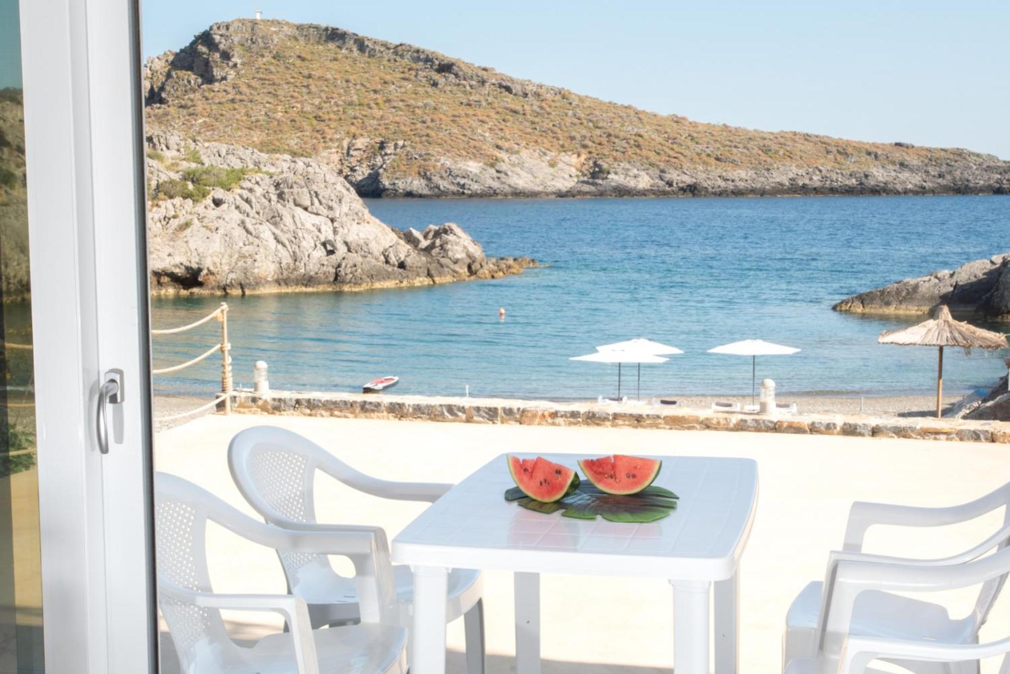 Beachfront Studio Kyma West ~ Crete'S Hidden Gem Кали-Лименес Экстерьер фото